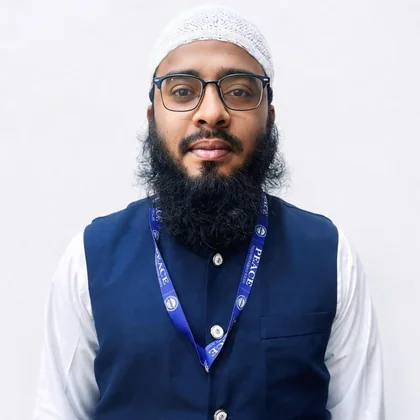 Hafiz Shaikh Faiz Abdur Rahman Umri, Peace Arabic Head at Peace English Medium School