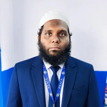 L. Masoom Basha, Social Department at Peace English Medium School