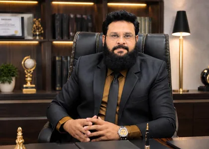Portrait of Dr. Shaik Nasir, Founder and Chairman of Peace English Medium School