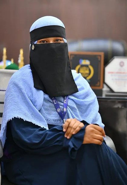 Portrait of Syeda Mallika Muzammil, Head of the Science Department